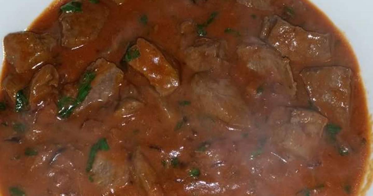 Kenyan Liver Stew Recipe By Caroline Atieno Cookpad