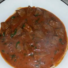 Kenyan Liver stew A picture of Kenyan Liver stew.