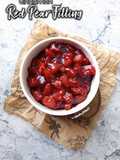 Cinnamon Red Pear Filling