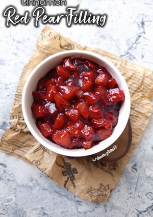 Foto resep Cinnamon Red Pear Filling