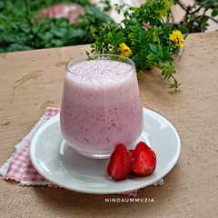 Smoothies Stroberi-レシピのメイン写真