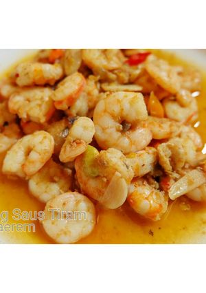 Foto resep Udang Saus Tiram