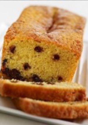Una foto de Pan de manzana y chocolate