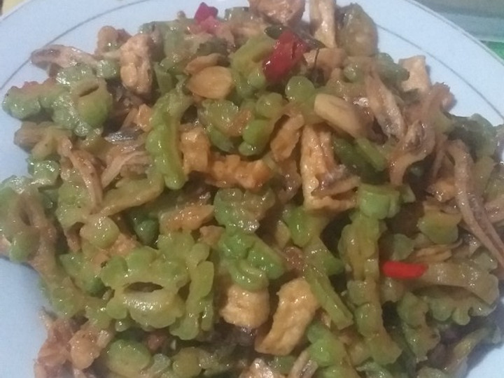 Resep Tumis pare teri tempe, Enak
