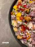 Ceviche de Atum e Salmão