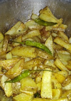 A picture of French fry potato.