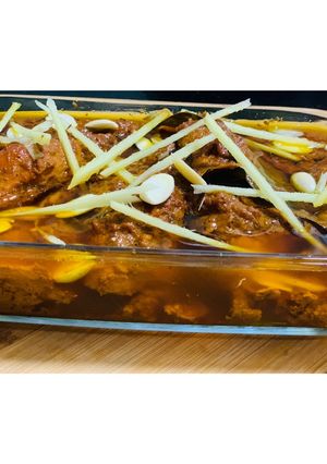 A picture of Chicken Shahjahani Qorma.