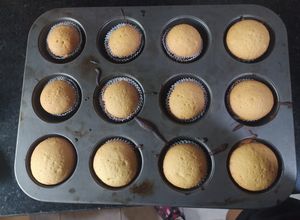 Una foto de Muffin de vainilla