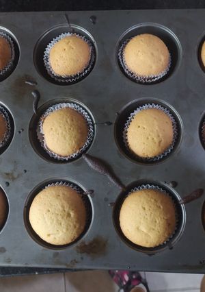 Una foto de Muffin de vainilla