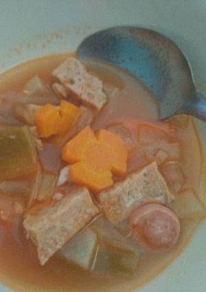 Foto resep Sup merah