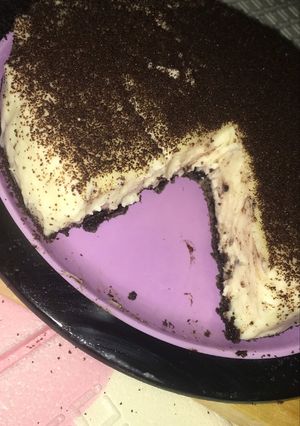 Foto resep Oreo cheesecake EKONOMIS / puding oreo