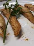 Bastoncitos de pollo al limoncello