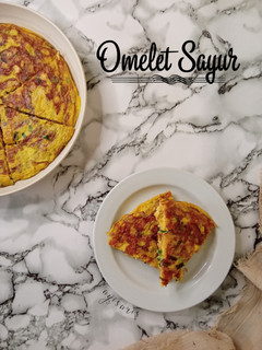 Foto resep Omelet Sayur