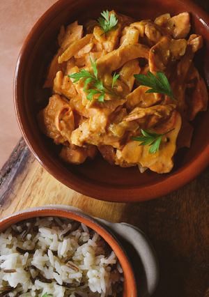 A picture of Mushroom Stroganoff (Using Foraged Chicken Of The Woods).