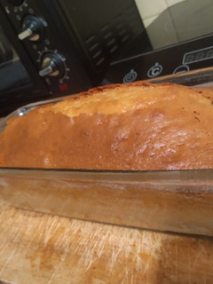 Una foto de Budín manzana y banana