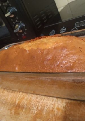 Una foto de Budín manzana y banana