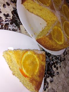 صورة لوصفة كيكة البرتقال بنة و طراوة رووعة 🍊
