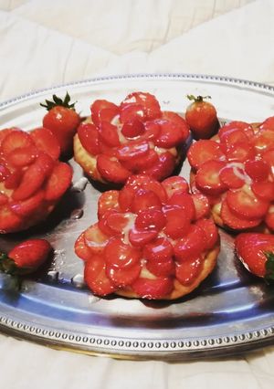Une photo de Tartelettes aux fraises