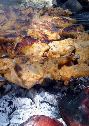 عکسی از دستور جوجه سرکه نمکی