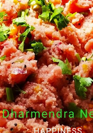 सूजी का चुकंदर उपमा (Suji ka chukandar upma recipe in Hindi) रेसिपी मुख्य फोटो