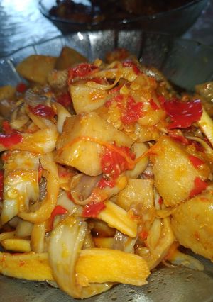 Foto resep Jamur bakso balado