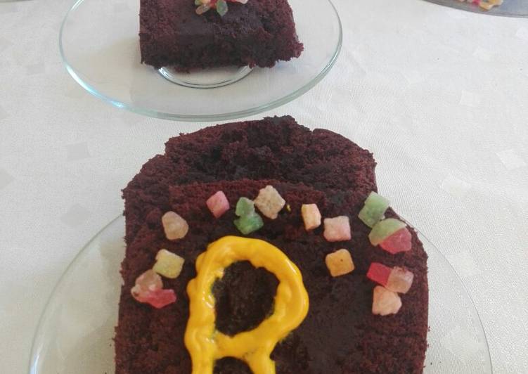 Brownies chocolate negro con harina de arroz y azúcar de coco (s/ gluten ni lácteos)