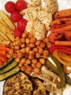 Una foto de Verdura al horno