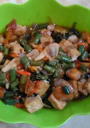 Foto resep Udang tumis kacang #PR_Kacangpanjang