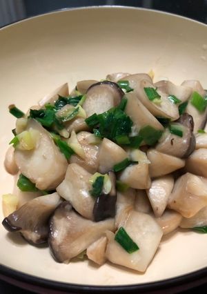 蒽炒杏鮑菇 的食譜成品照片