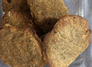 Una foto de Crackers dulces sin gluten