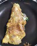 Omelette de champiñones