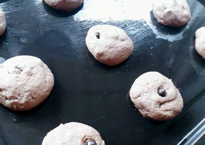 Eggless Chocochip Cookies