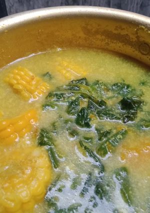 Foto resep Sayur santan bayam kuah kuning