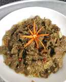 Thịt bò xào sả ớt