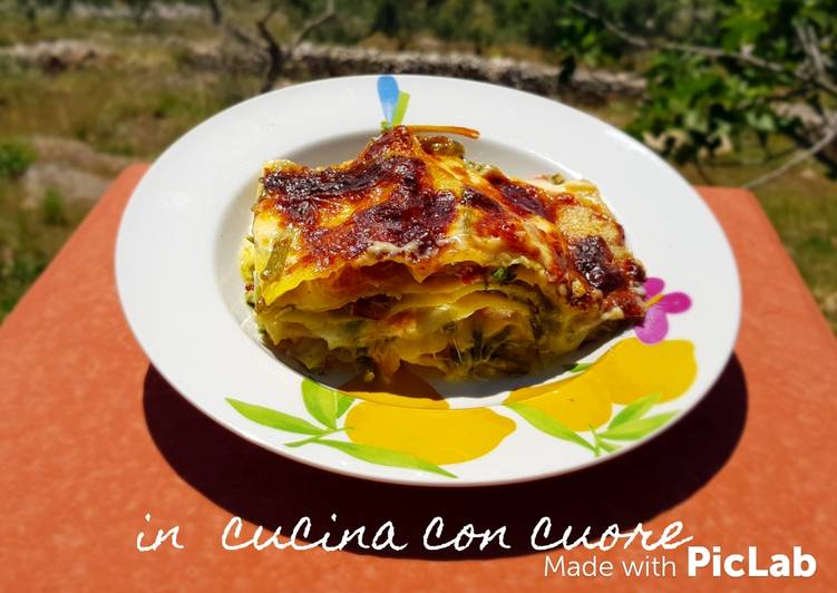 Lasagna asparagi e speck🌲🎅