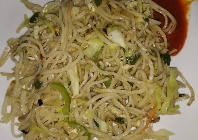 Chicken noodles recipe