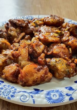 A picture of Restaurant style veg crispy.