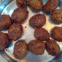 A picture of Fish cutlets.