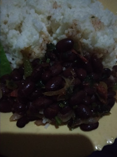 A picture of Bean stew #themechallenge.