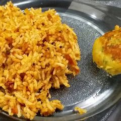 A picture of Tomato Rice.