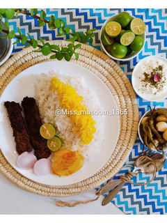 عکسی از دستور کباب تابه ای