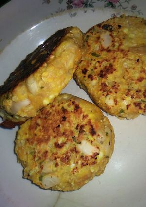 Una foto de Falafel de porotos y calabaza 😍