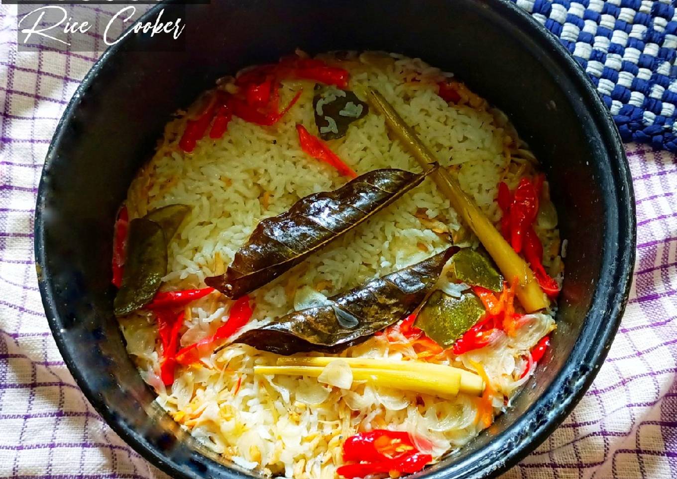 Nasi liwet Ricecooker
