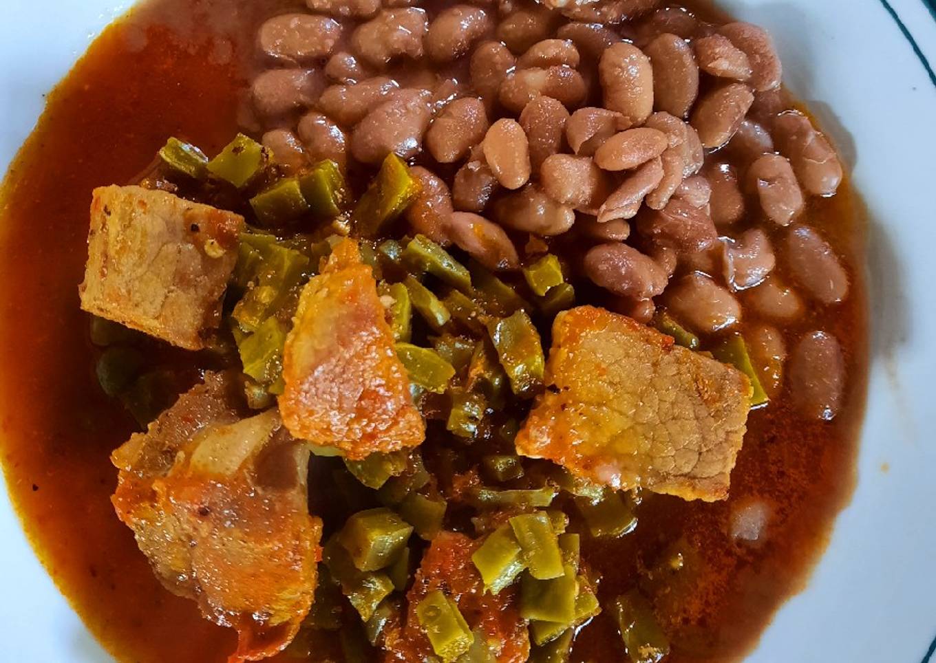 Costillas de puerco en salsa