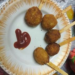 A picture of Veg lollipop.
