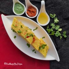 A picture of Dhokla.