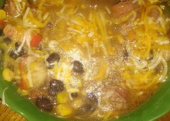 Easy Recipe Gumbo with shrimp and sausagebangers  Savory Delicious Easy Recipe Gumbo with shrimp and sausagebangers  Savory Delicious