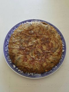 Una foto de Tortilla de alcachofa