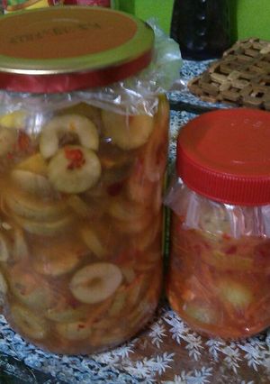 Foto resep Asinan Buah Zaitun (الزيتون المخلل)