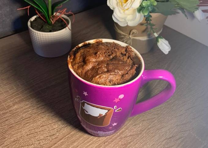 Mug cake au chocolat